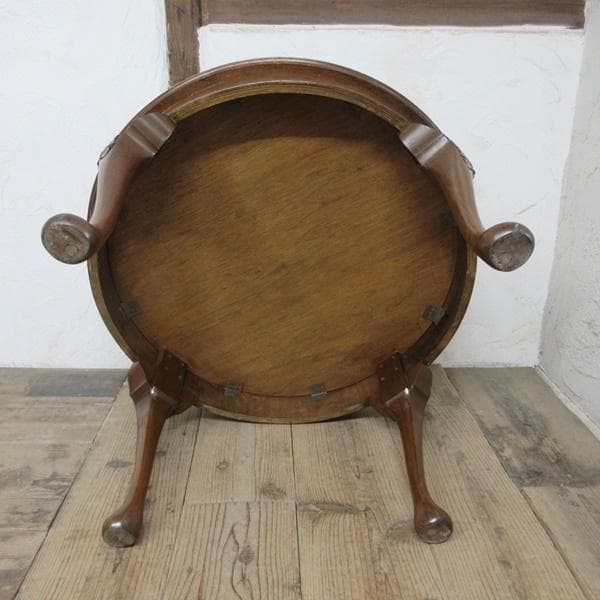 イギリス アンティーク 家具 コーヒーテーブル ガラストップ 猫脚 6827d