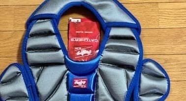 新品★子供用☆アメリカ国内限定発売★ローリングス☆キャッチャープロテクター☆青