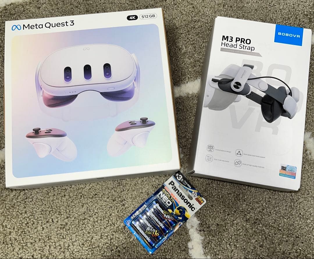  Quest 3 512GB +ストラップセット