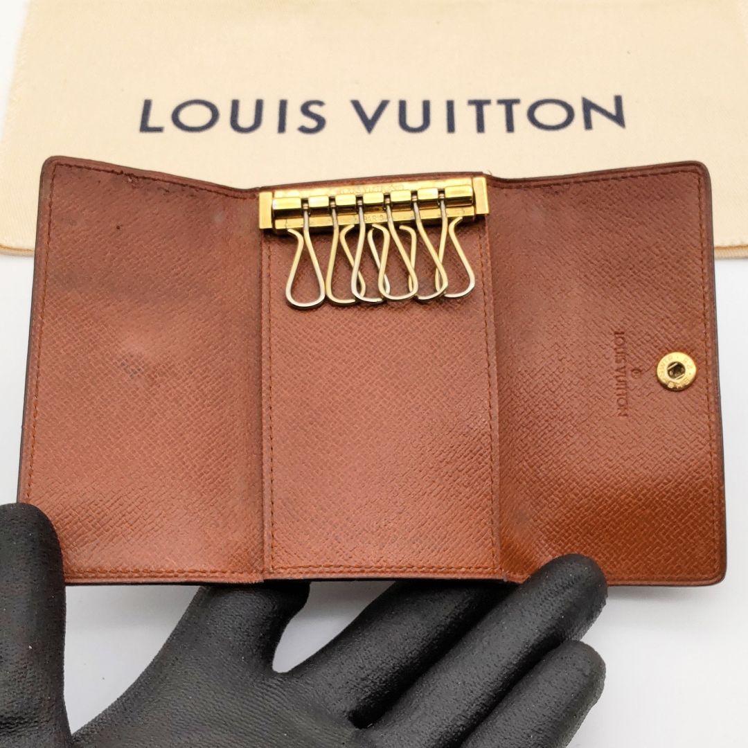 ルイヴィトン モノグラム ミュルティクレ キーケース 6連 レディース メンズ
