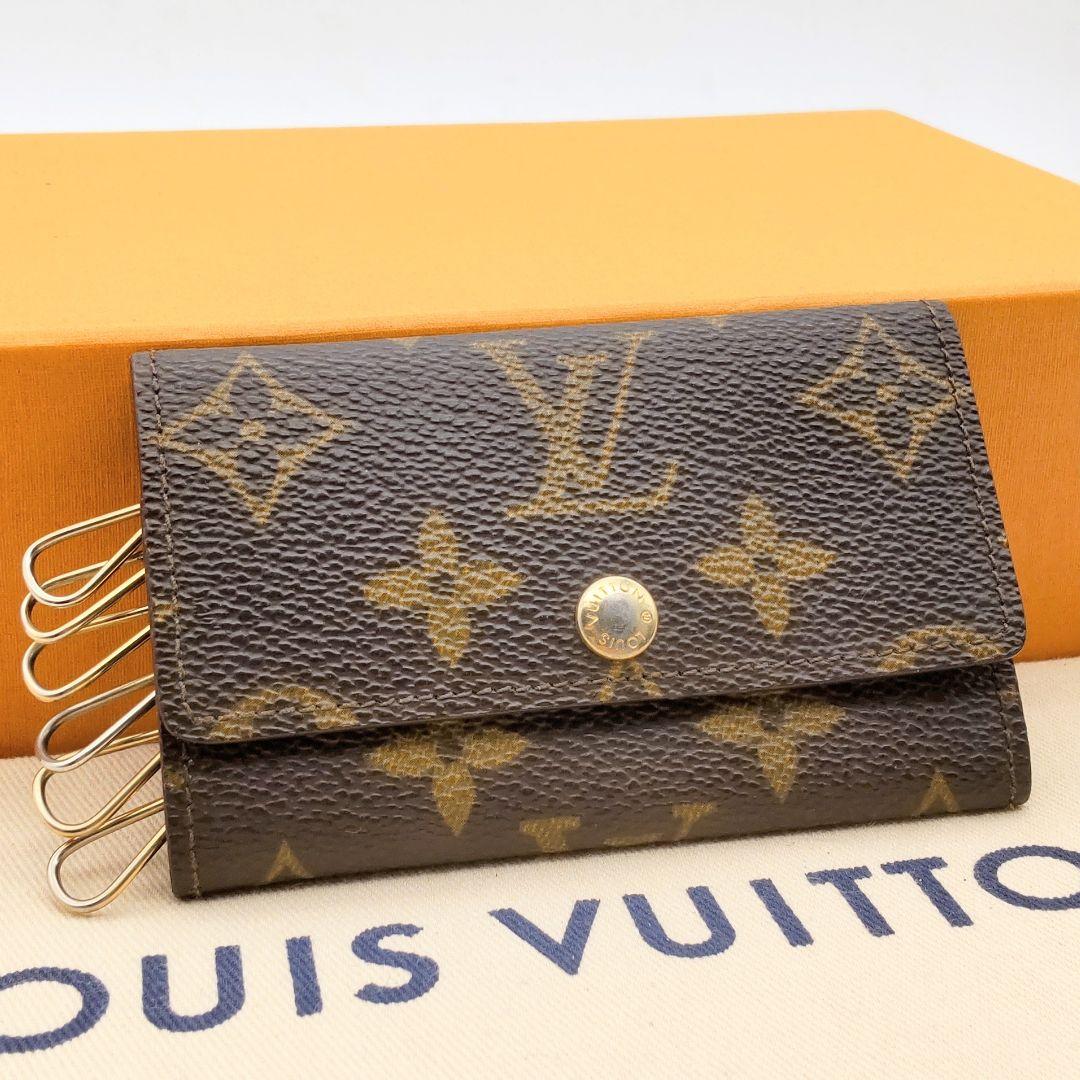 ルイヴィトン モノグラム ミュルティクレ キーケース 6連 レディース メンズ