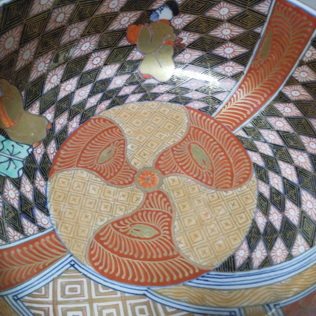 G*n様 特上手　古伊万里　金彩　色絵　賢人　そう図　深鉢　バラ売りも可能です。