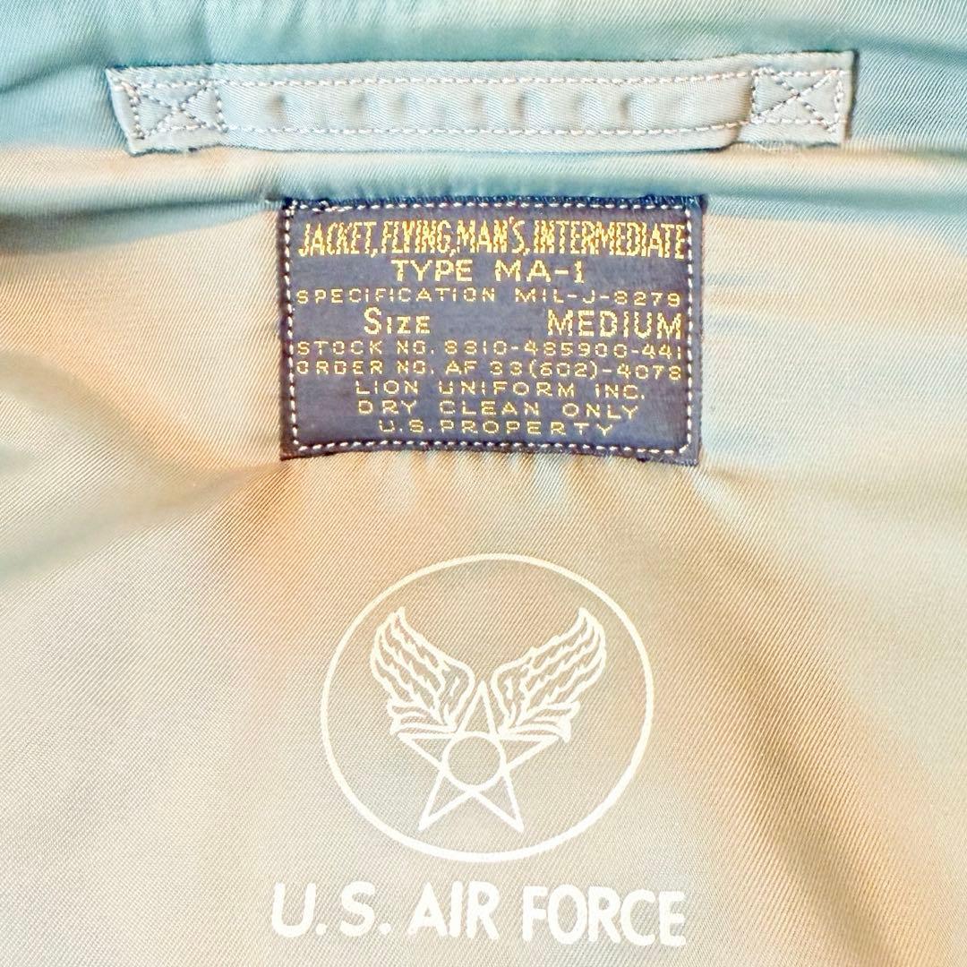 Buzz Rickson’s バズリクソンズ MA-1 実名復刻 M13785