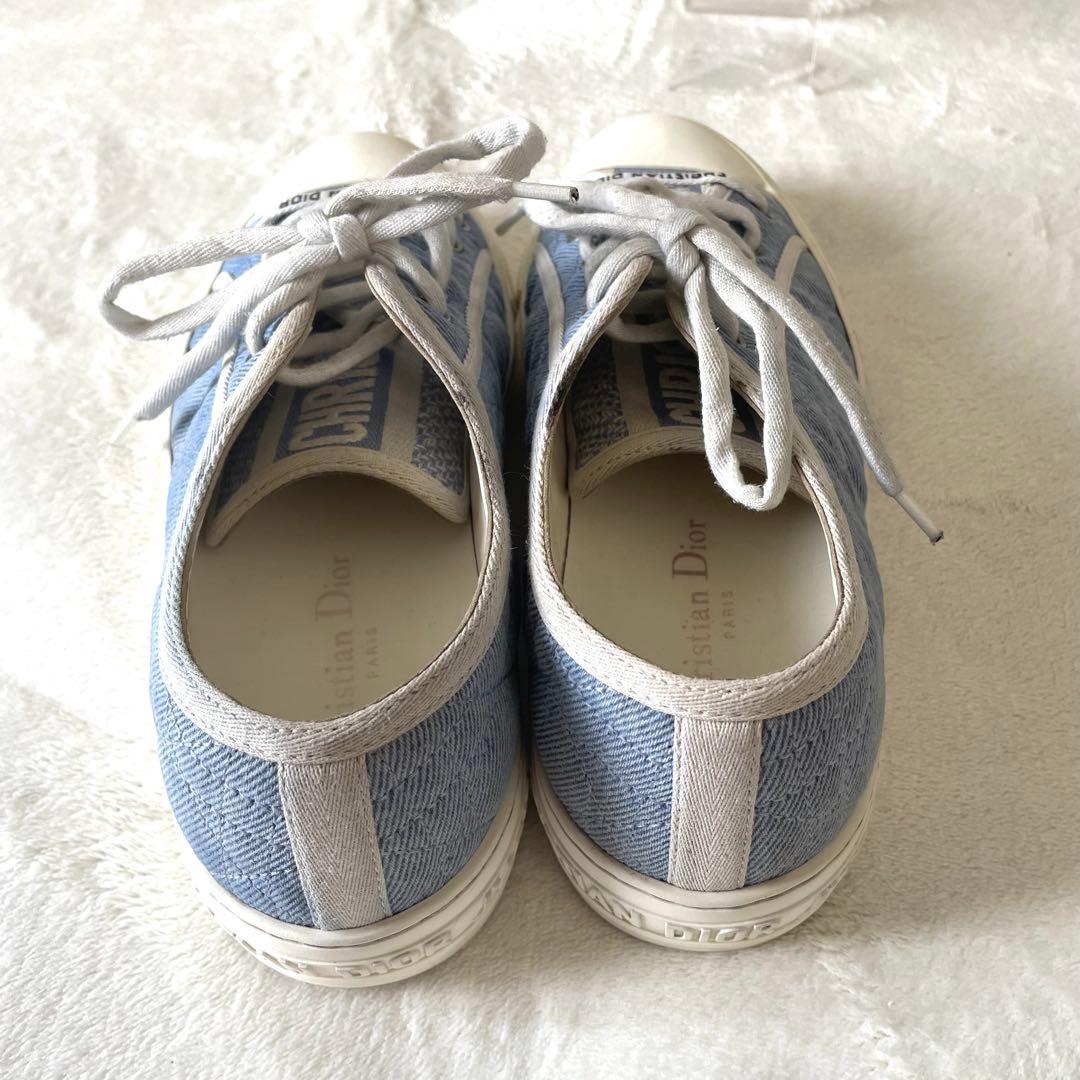 クリスチャンディオール WALKIN DIOR デニム ローカット スニーカー