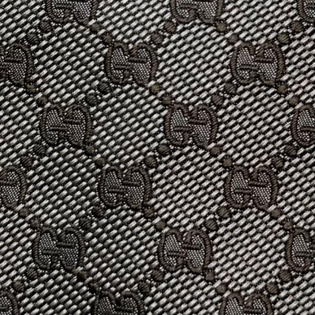 【未使用品】GUCCI グッチ　ブランドネクタイ　GG柄　高級シルク