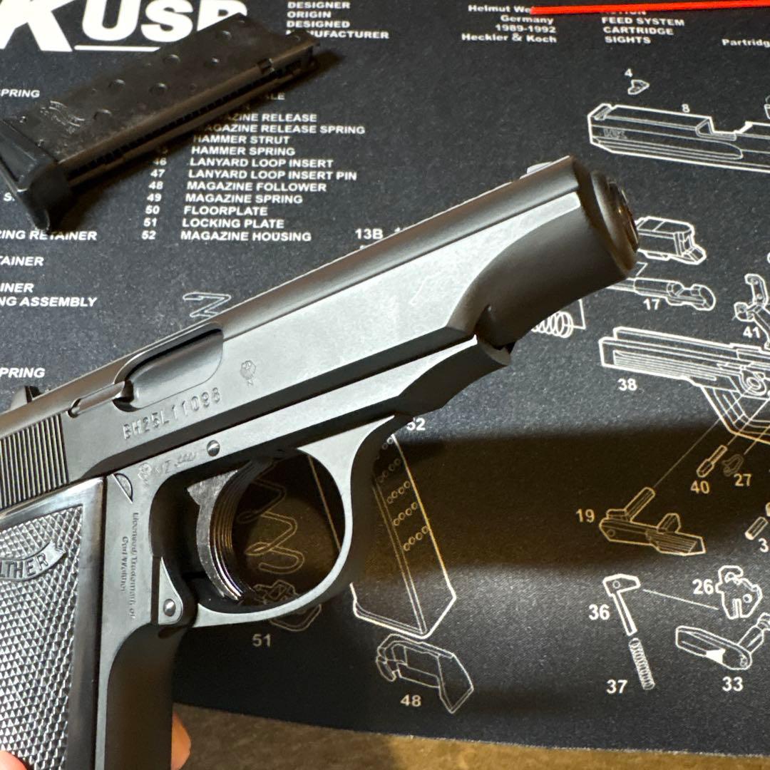 マルゼン　ワルサーPP ガスブローバック　ほぼ未使用　追加マガジンセット