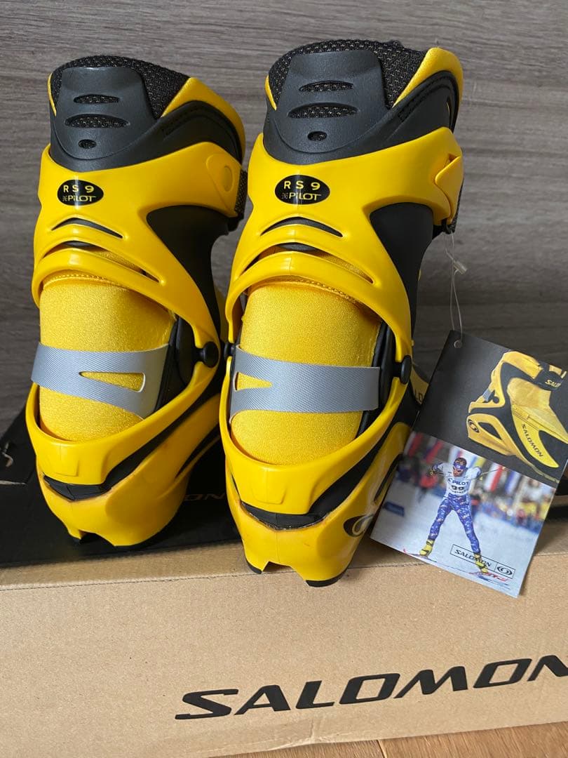 激レア！サロモンRACING SKATE 9 クロスカントリースキーブーツ