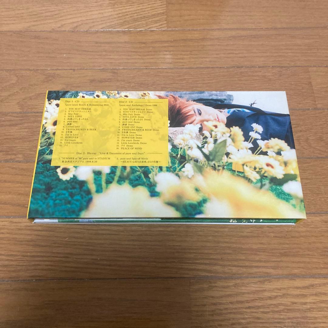 邦楽 GLAY anthology pure soul CD Blu-ray