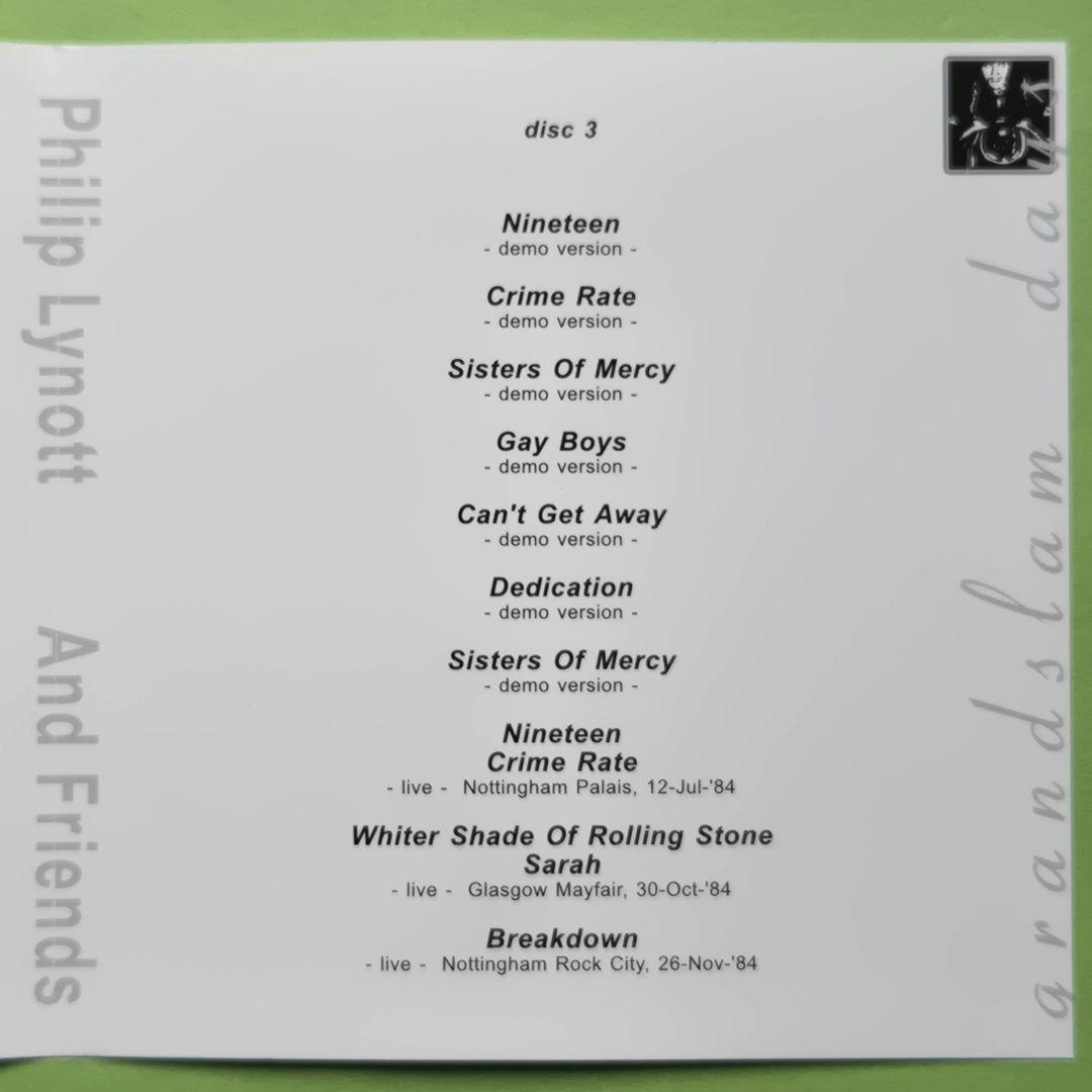 THIN LIZZY　Phil Lynott　John Sykes 参加 CD