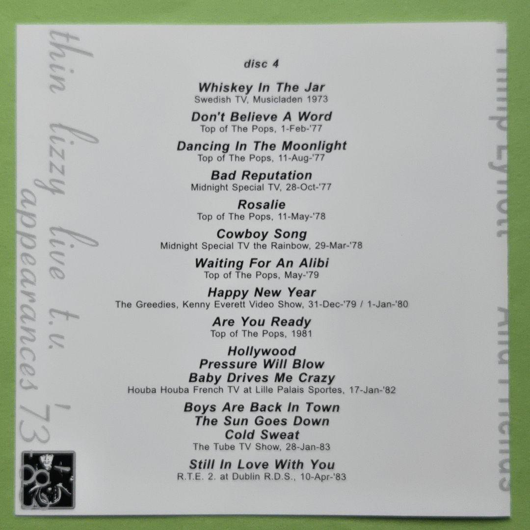 THIN LIZZY　Phil Lynott　John Sykes 参加 CD