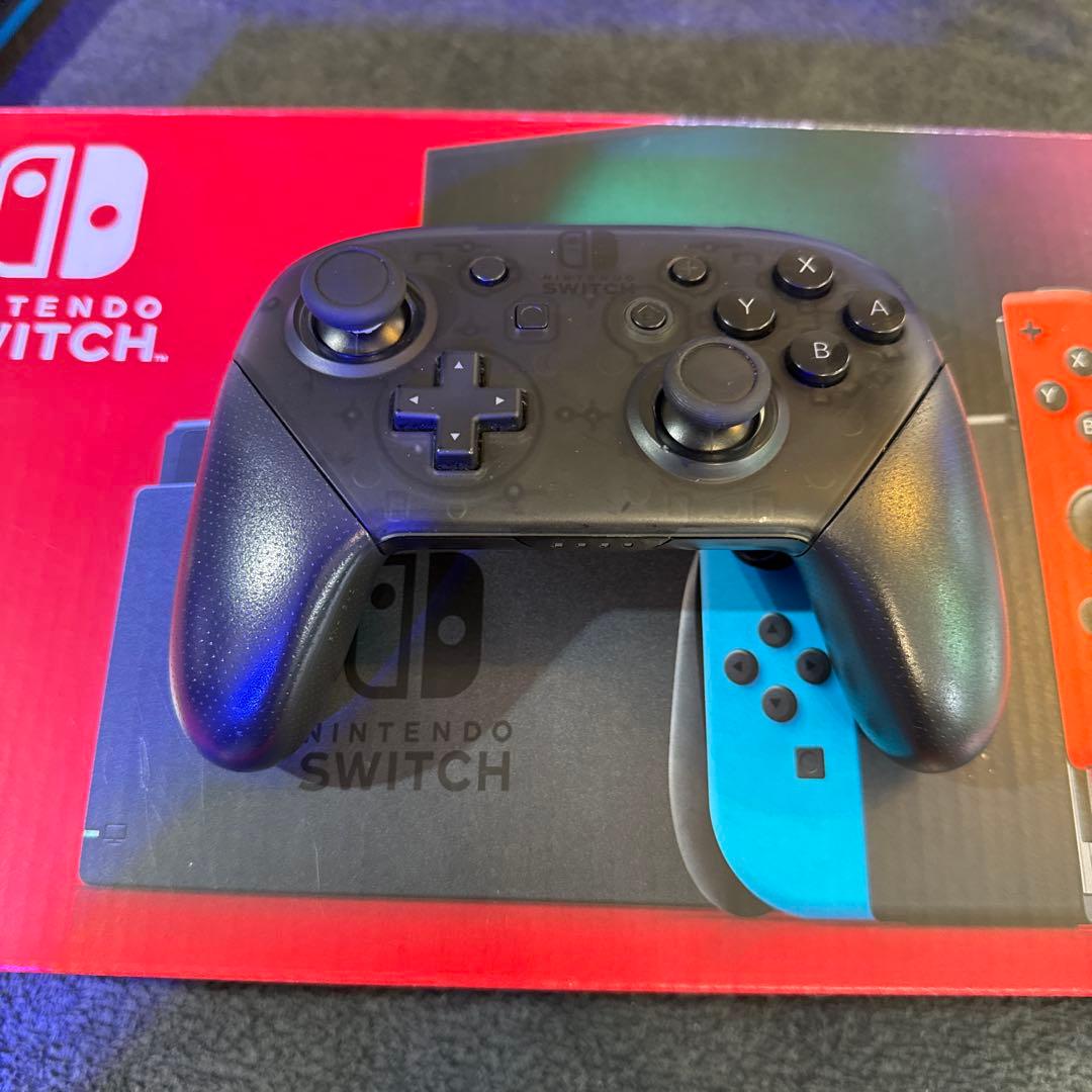 Switch本体　 プロコン　モバイルディスプレイ　SDカード　セット売り