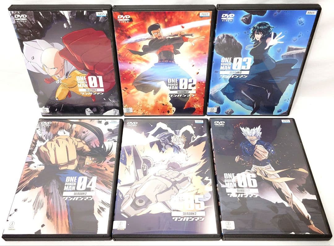 ワンパンマン【1期+2期】DVD 全12巻セット