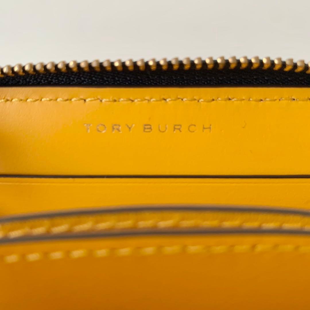 【TORY BURCH】トリーバーチ　ケース　ミニ財布　ネイビー　紺色