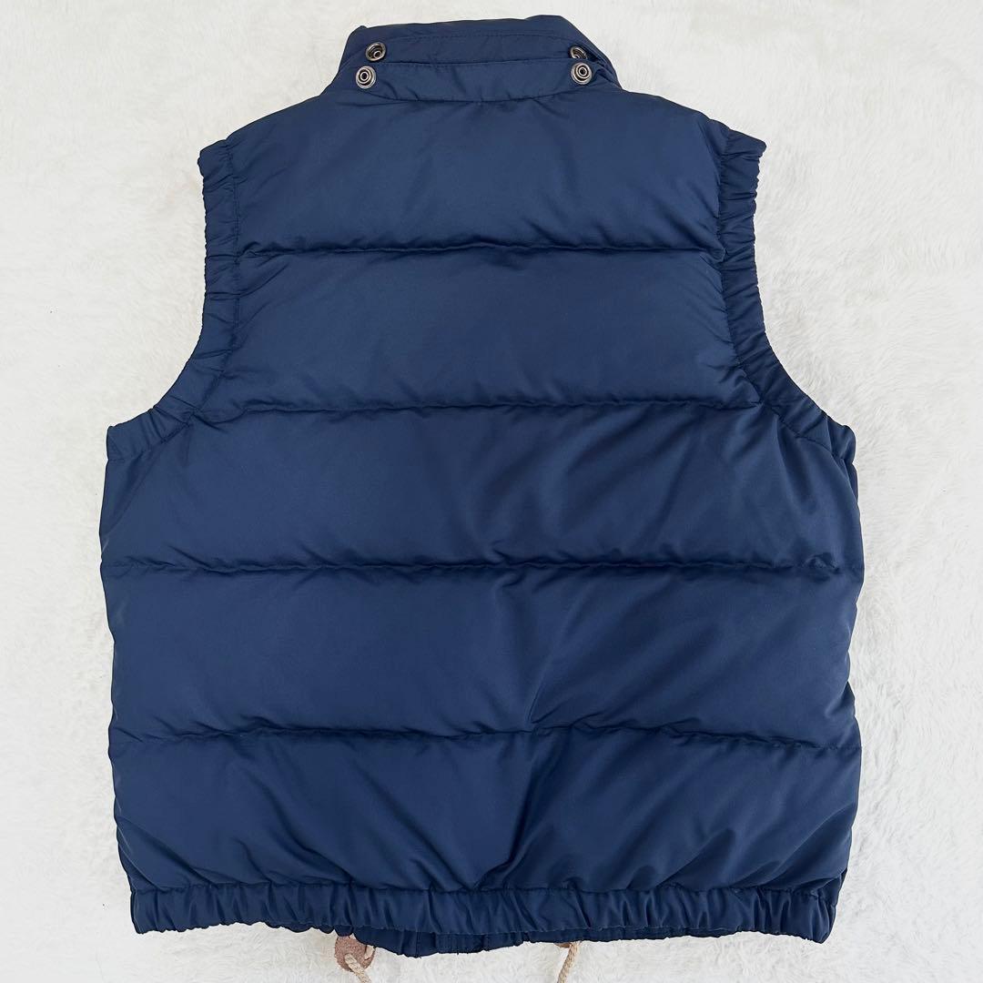 ポロラルフローレン　ダウンベスト　ネイビー　レディース　ポニー　フーデッド　M