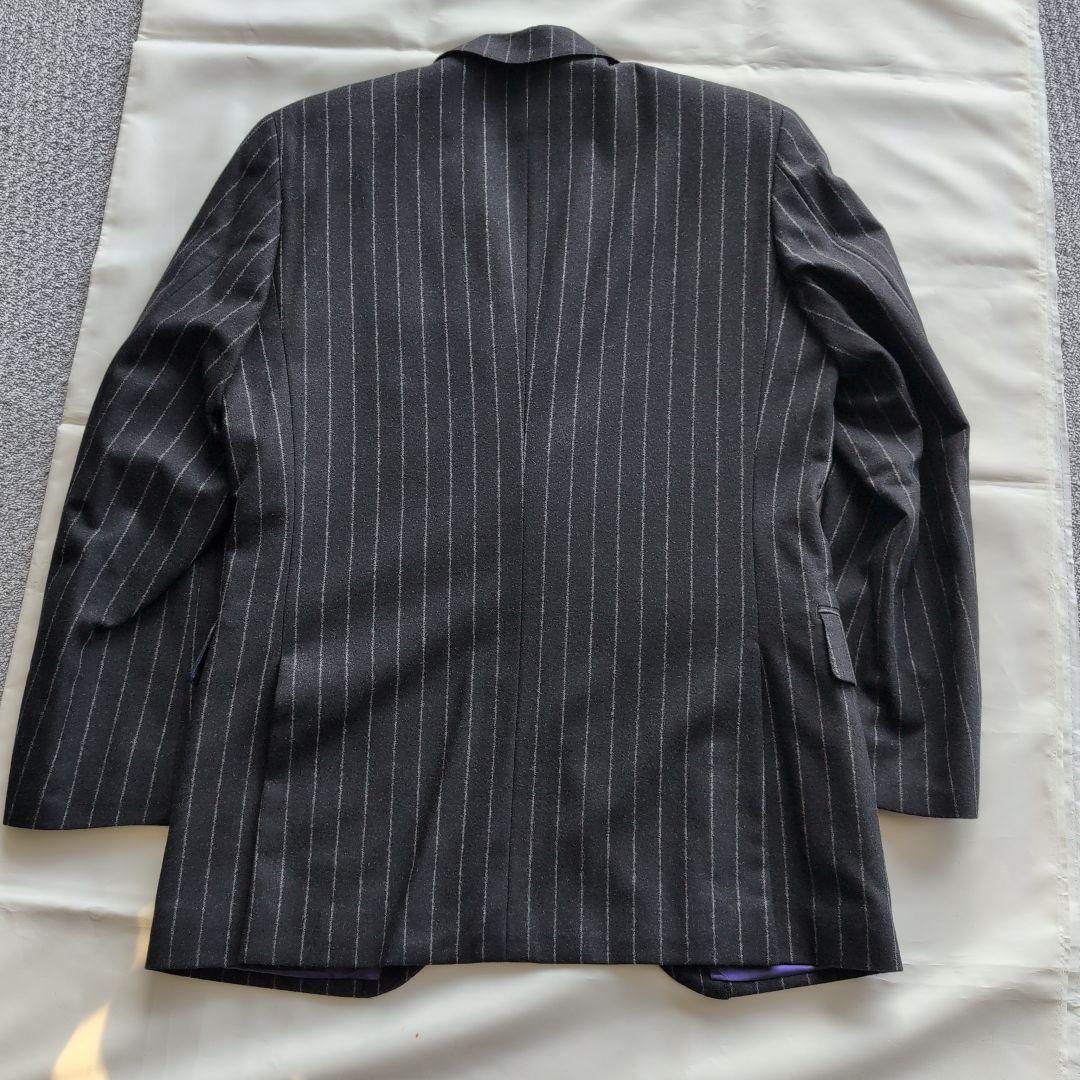 エルメネジルド・ゼニア フランネルストライプスーツ