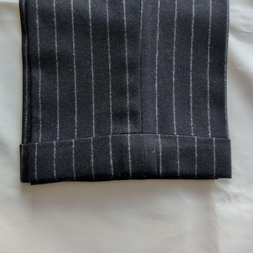 エルメネジルド・ゼニア フランネルストライプスーツ