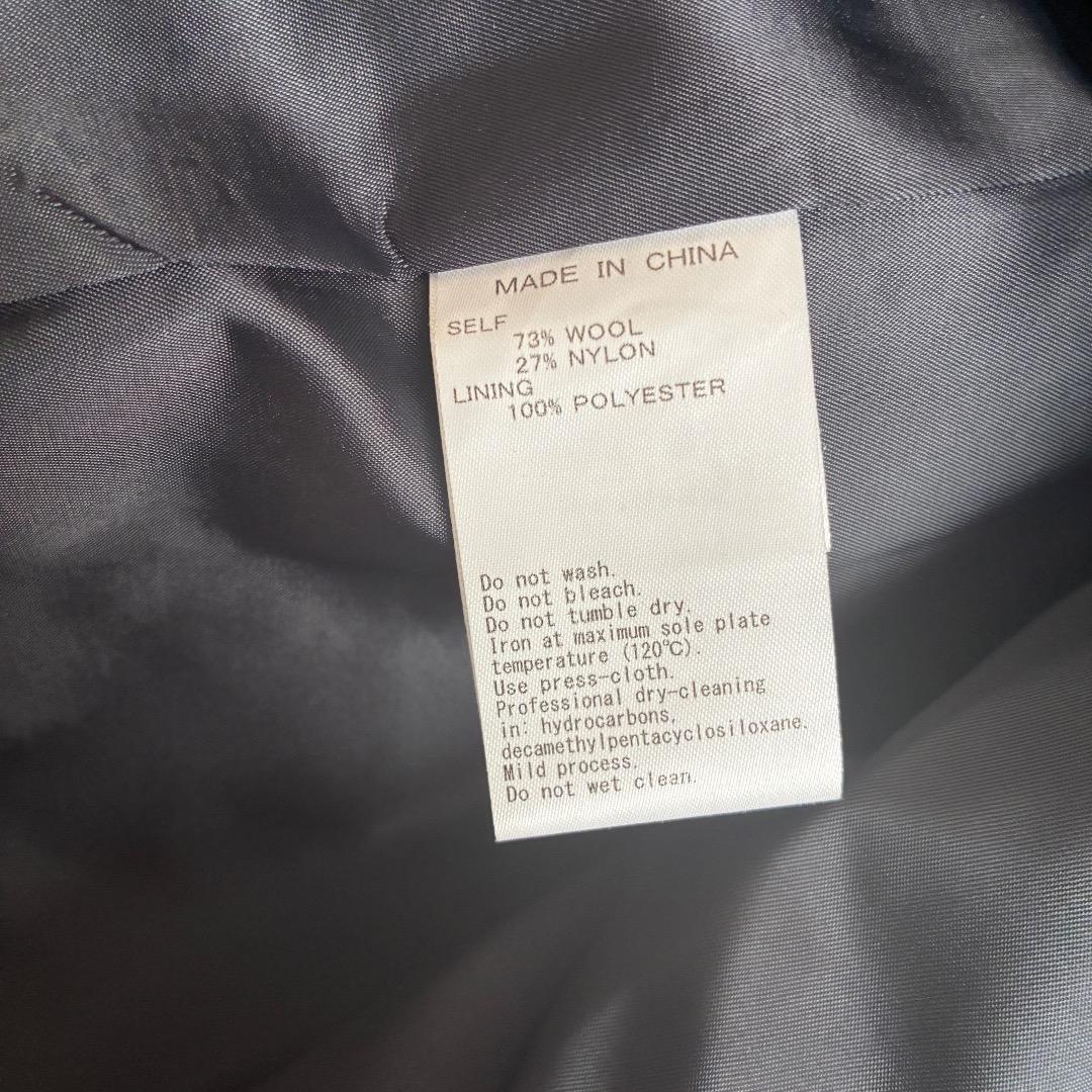 【試着のみ】WEB限定 サロンアダムエロペ MANTECOコート S ネイビー