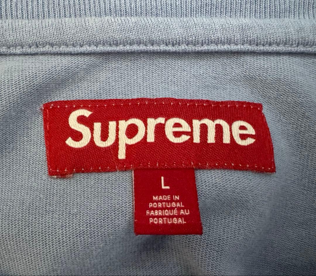 Supreme Small Box L/S Tee ラベンダー ロンT Tシャツ