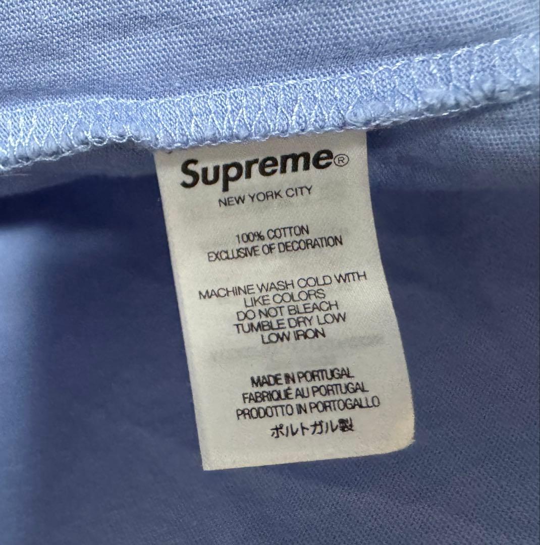 Supreme Small Box L/S Tee ラベンダー ロンT Tシャツ