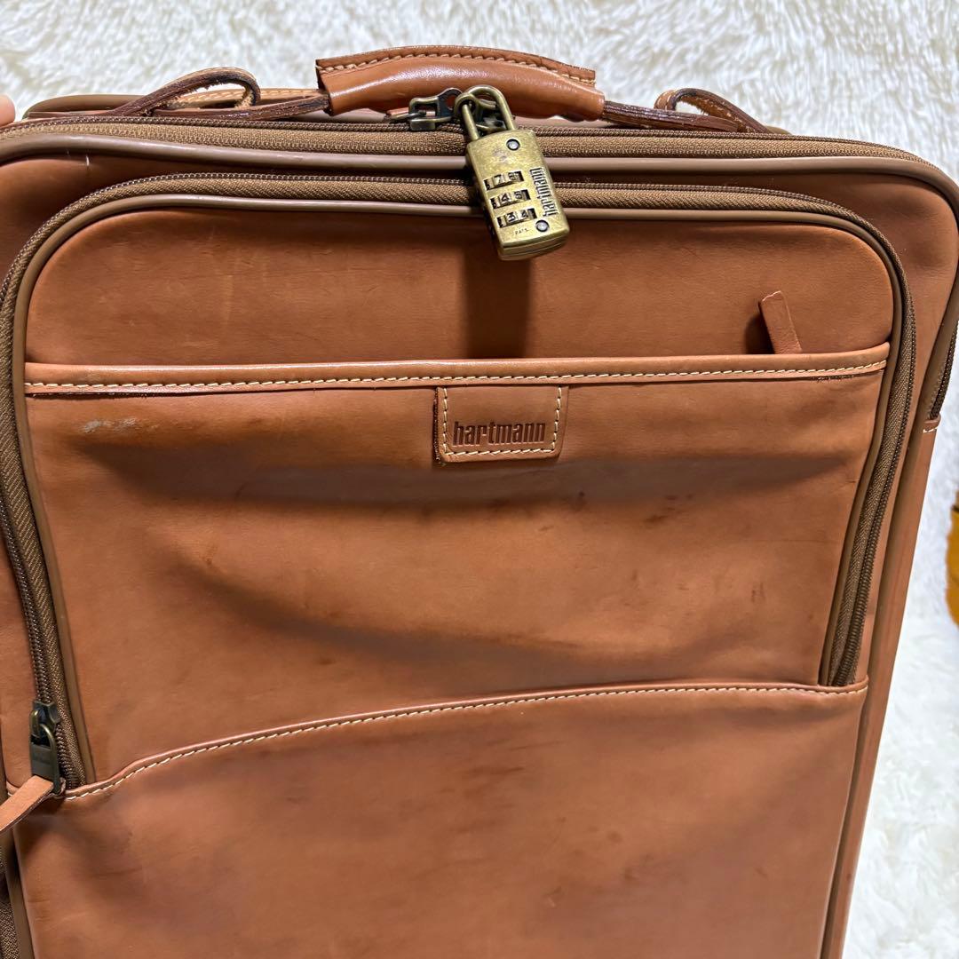hartmann キャリーケース　レザー