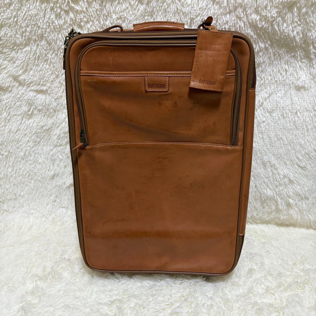 hartmann キャリーケース　レザー