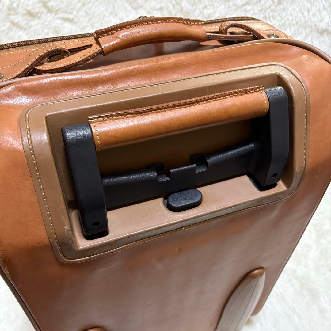 hartmann キャリーケース　レザー