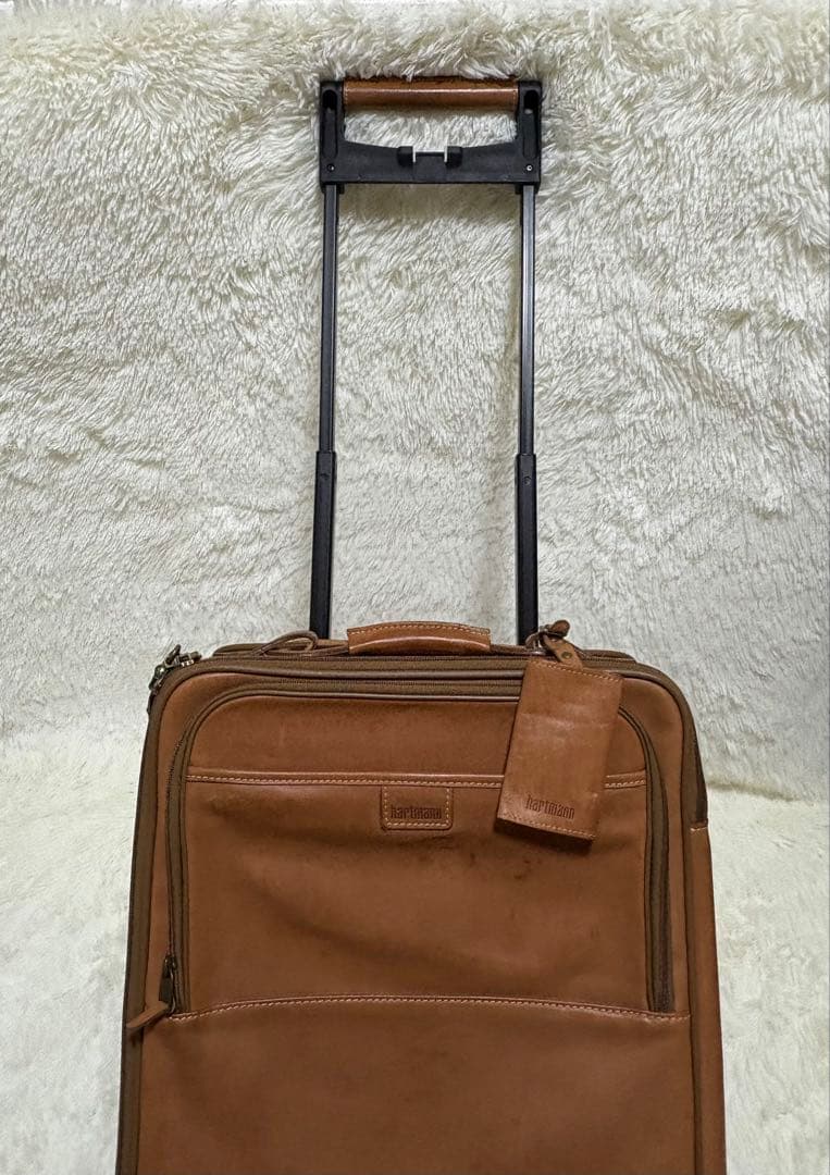 hartmann キャリーケース　レザー