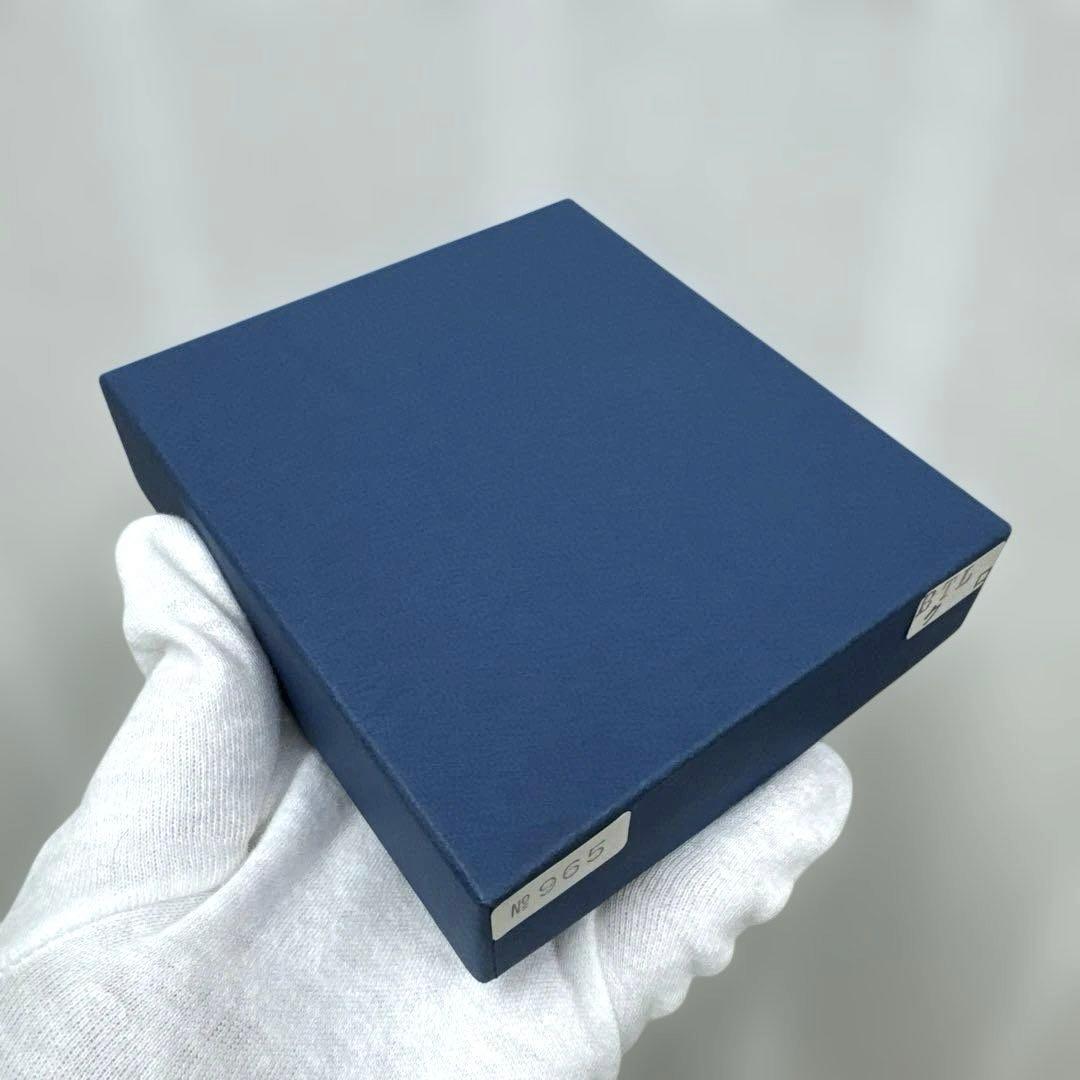 未使用品 大峡製鞄 レザー 二つ折り財布 ブラック