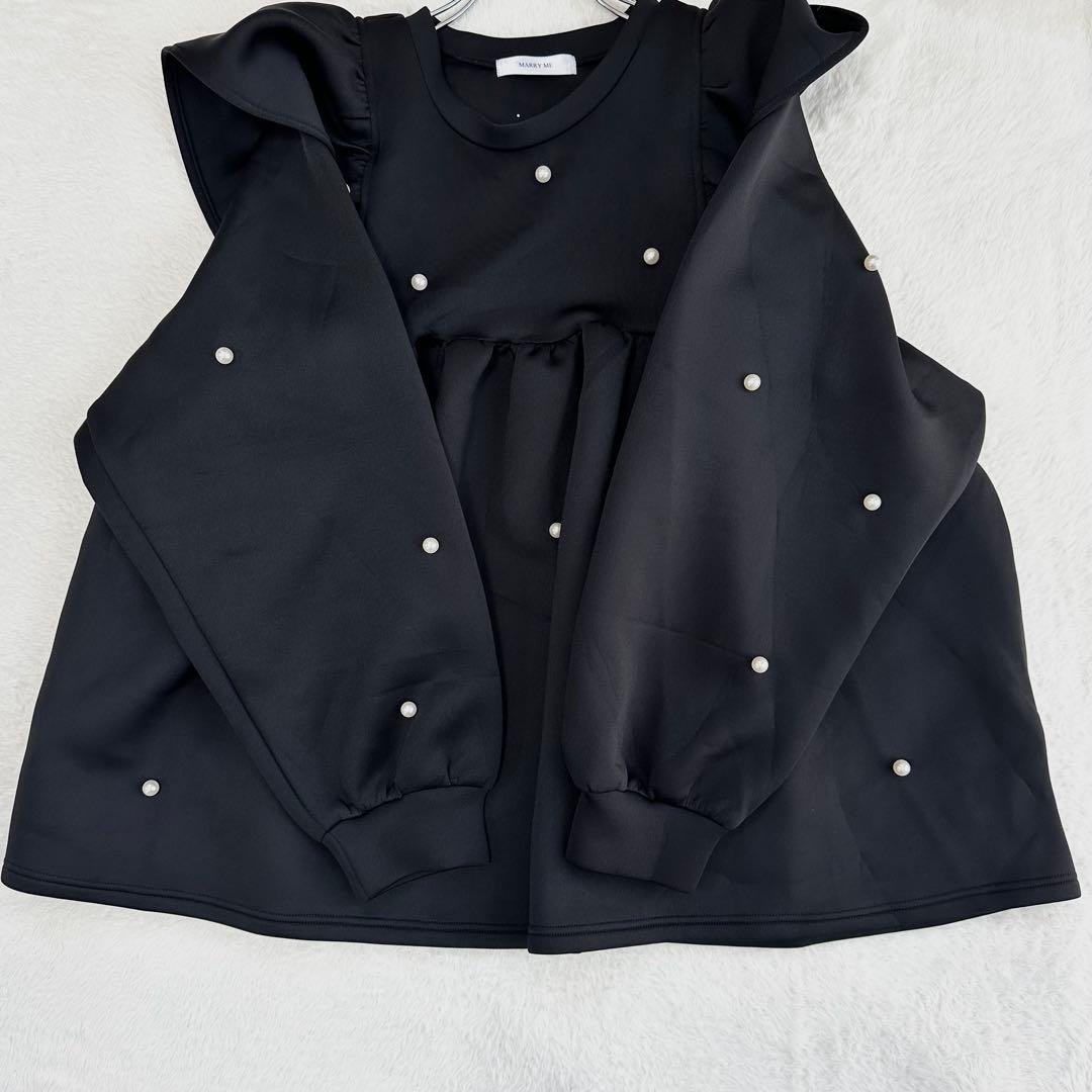 美品✨marry me MARRYME マリーミー エンジェルスウェット パール