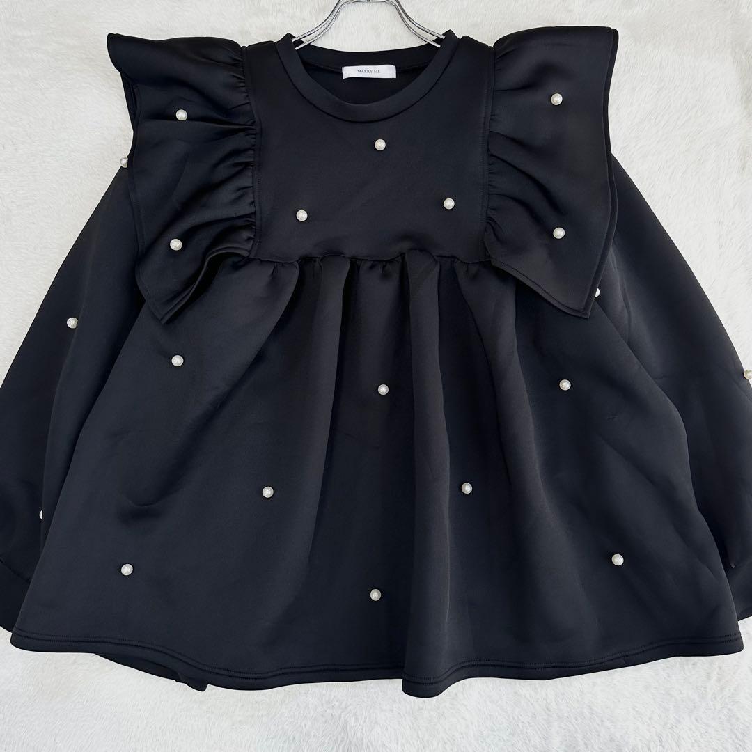 美品✨marry me MARRYME マリーミー エンジェルスウェット パール
