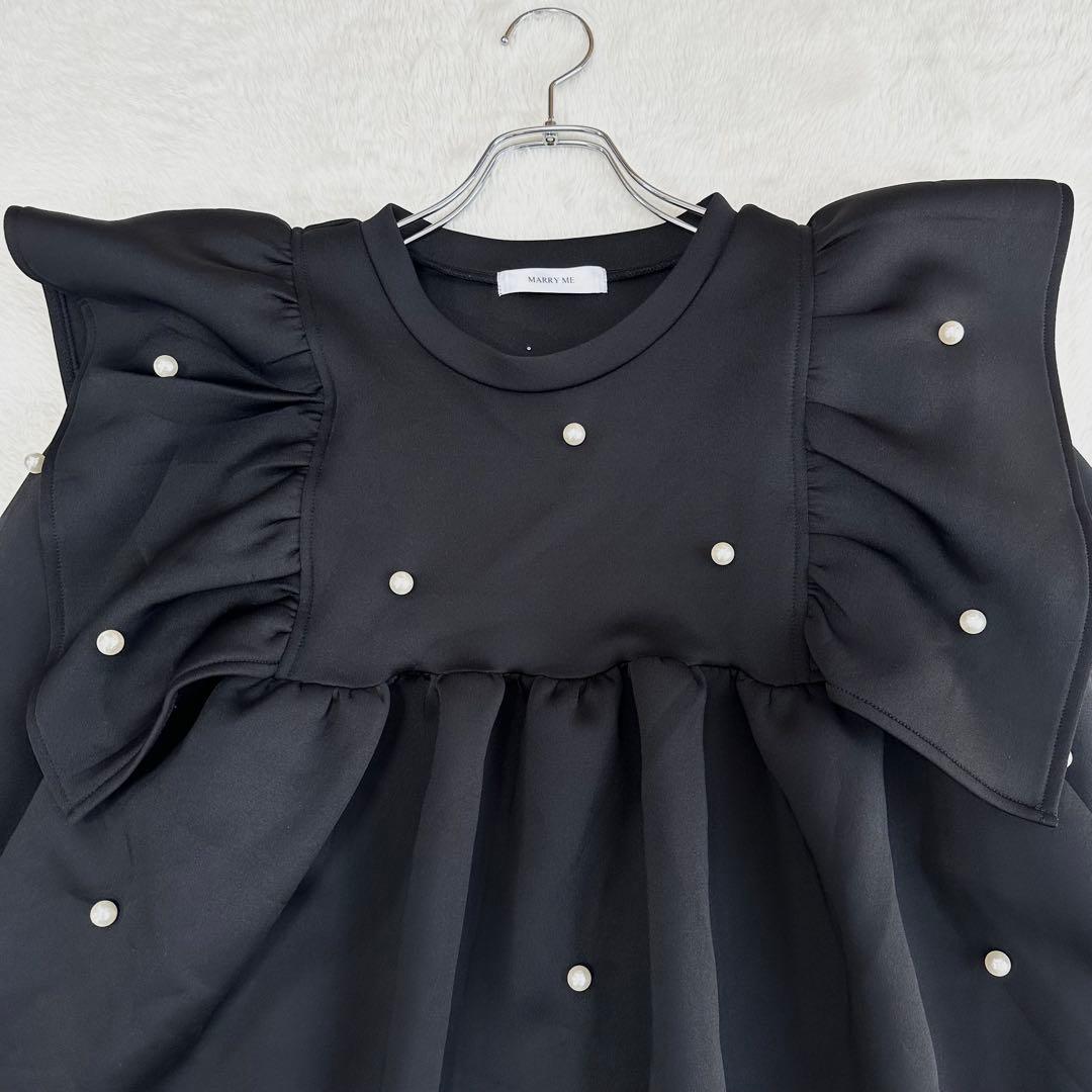 美品✨marry me MARRYME マリーミー エンジェルスウェット パール