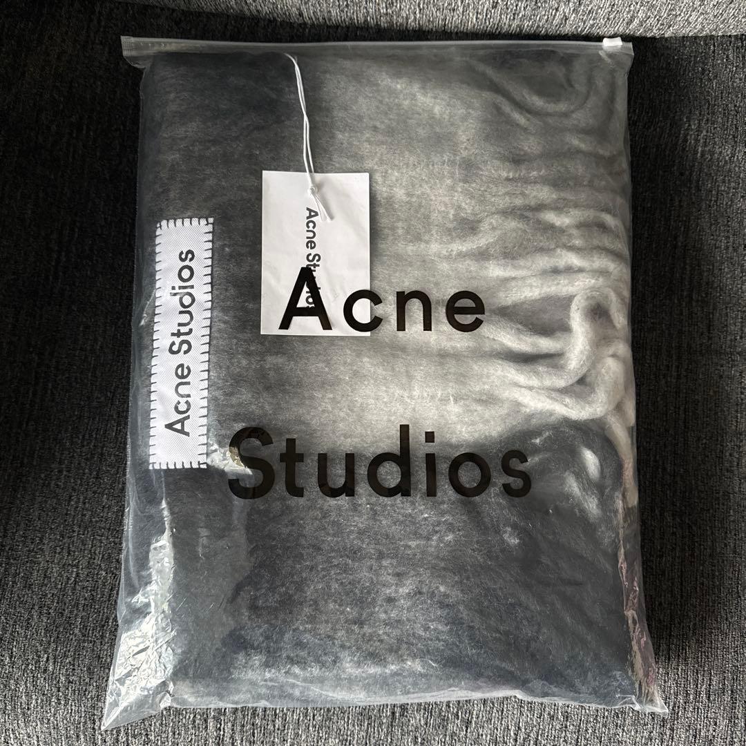 最安値☆【新品♡タグ付き】Acne Studios チェック柄マフラー 黒