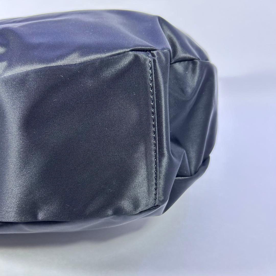 レア✨russet クラウズナイロンラウンドビッグショルダーバッグ ゴールド金具