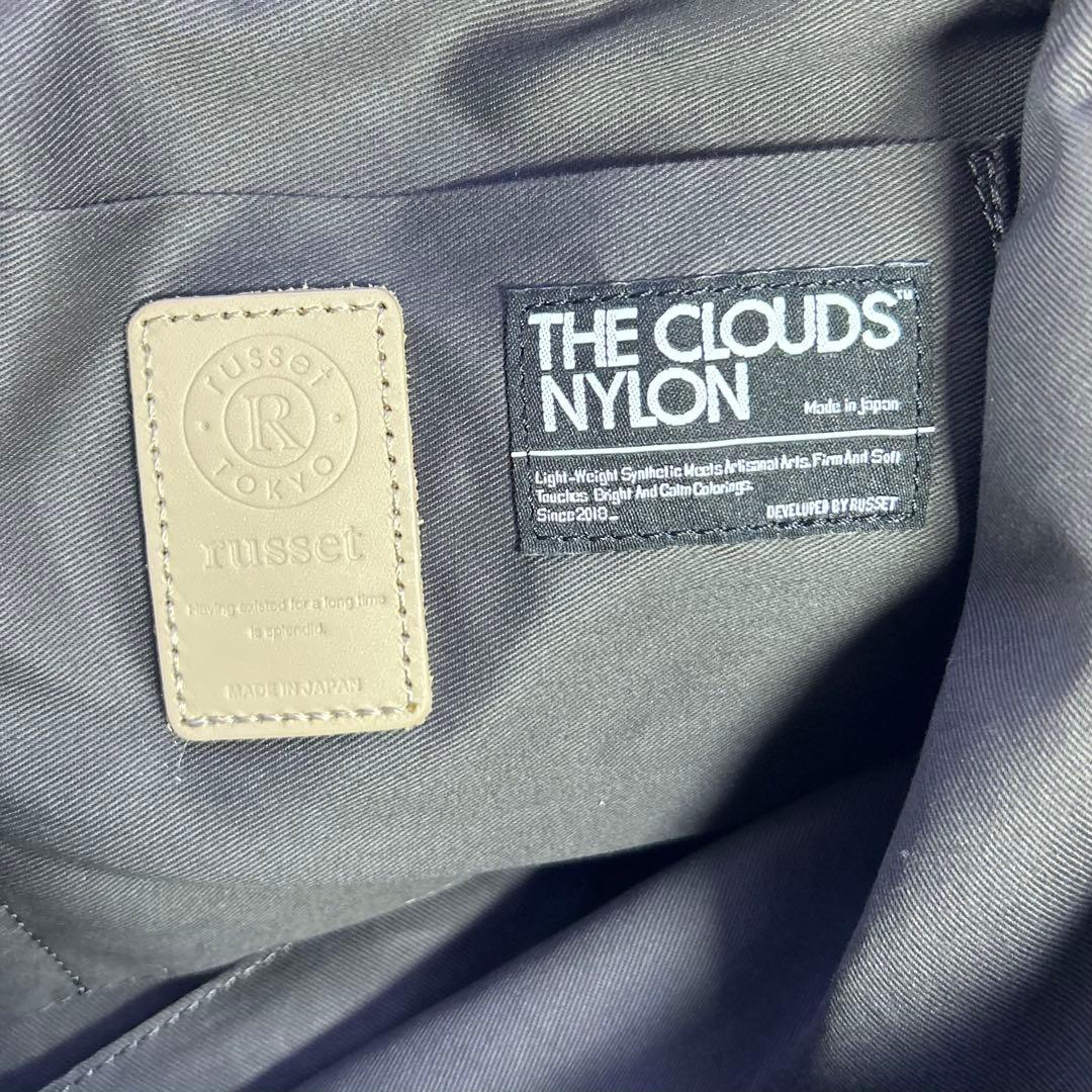 レア✨russet クラウズナイロンラウンドビッグショルダーバッグ ゴールド金具