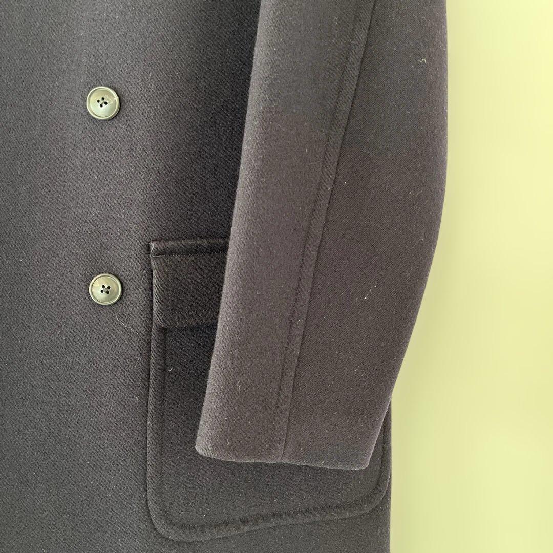 K*i様 コモリ キャバリーメルトンダブルブレステッドコート サイズ3