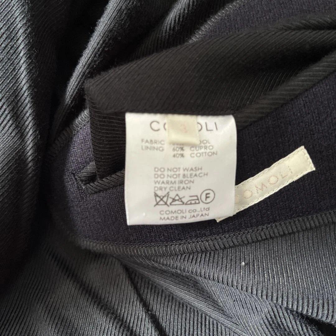 K*i様 コモリ キャバリーメルトンダブルブレステッドコート サイズ3