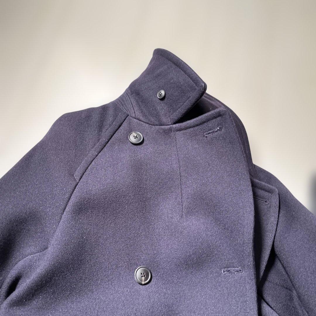 K*i様 コモリ キャバリーメルトンダブルブレステッドコート サイズ3