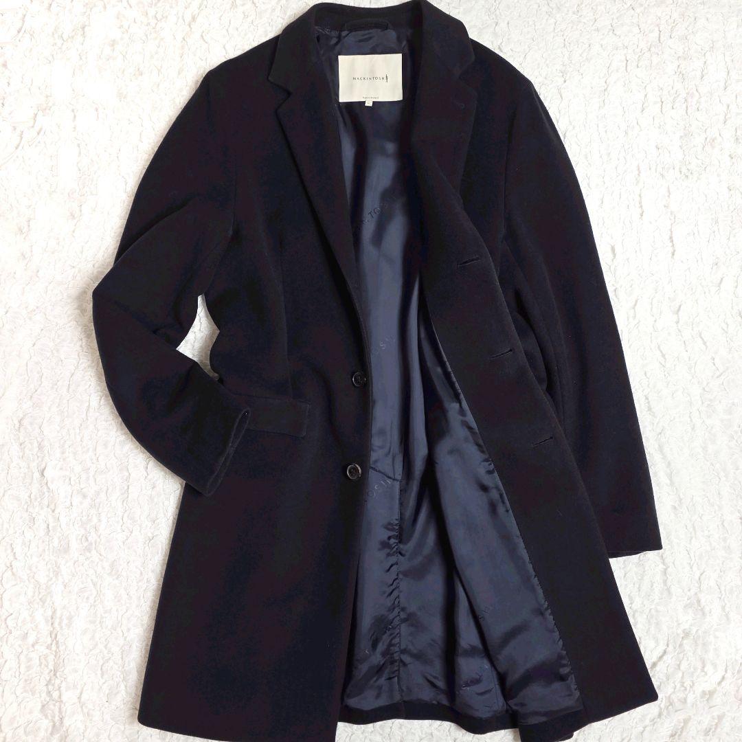 マッキントッシュ チェスターコート カシミヤ混 42 XL