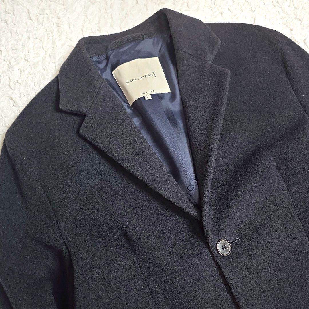 マッキントッシュ チェスターコート カシミヤ混 42 XL