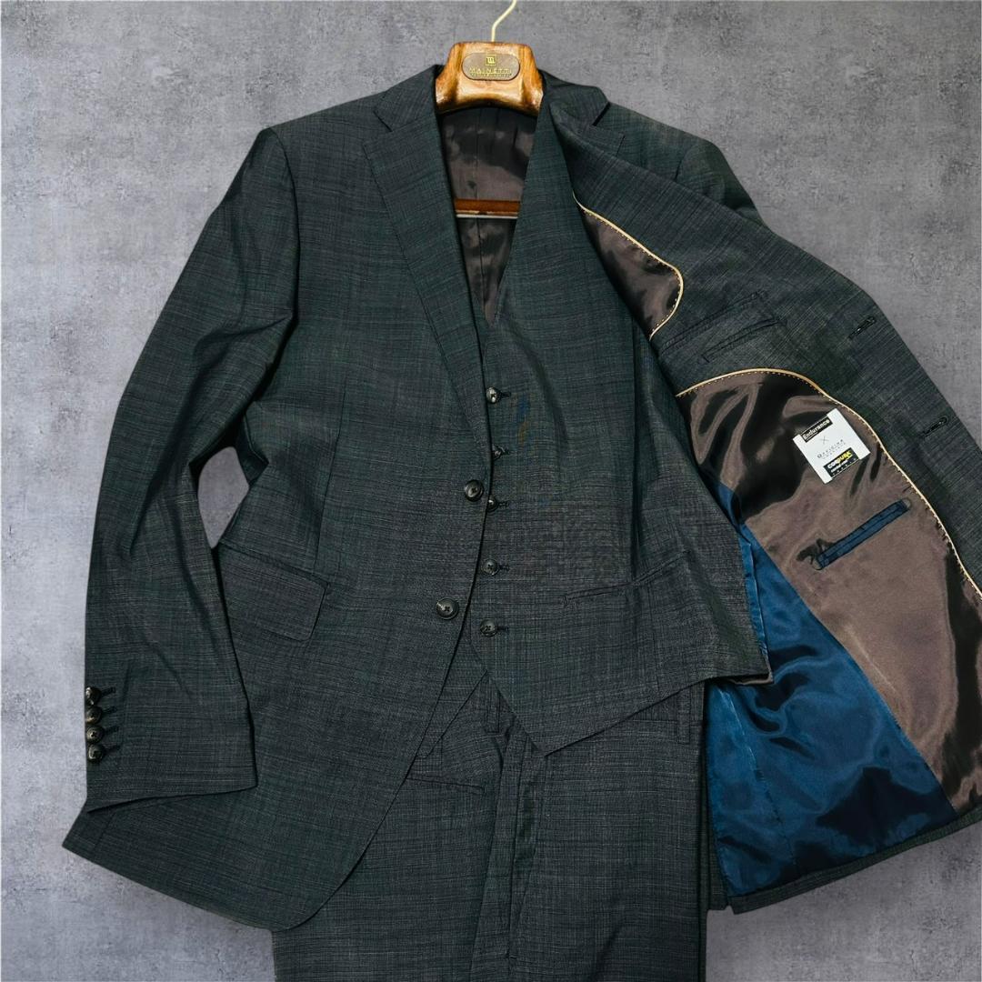 希少A8 3ピース PSFA×マルラーネ コーデュラ コンバットウール スーツ