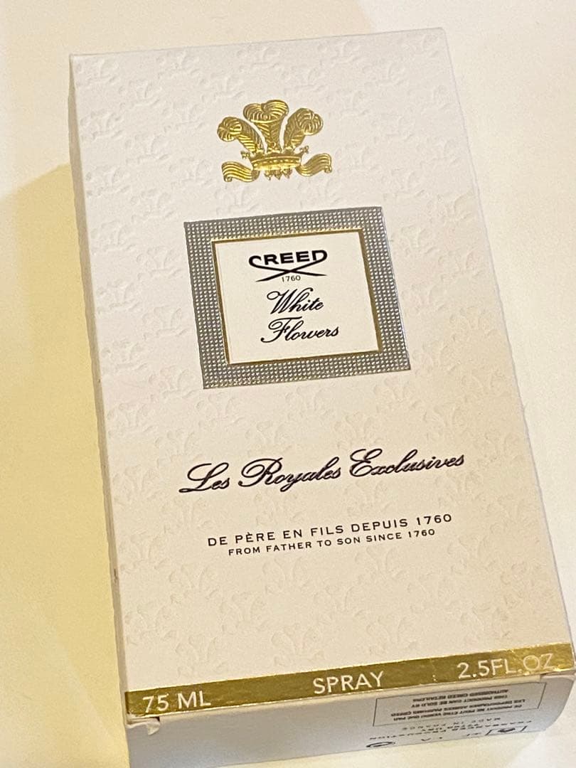 【期間限定】［箱付き美品］レ ロワイヤル エクスクルーシブ ホワイトフラワー