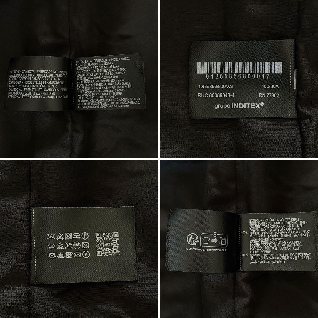 極美品✨完売入手困難【ザラ】テディベアコート エクストラロングボアコート 黒XS