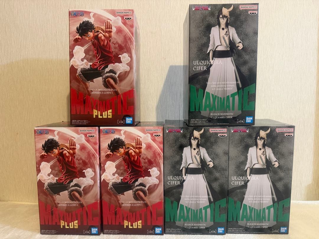 MAXIMATIC ウルキオラ＆ルフィ 6点セット