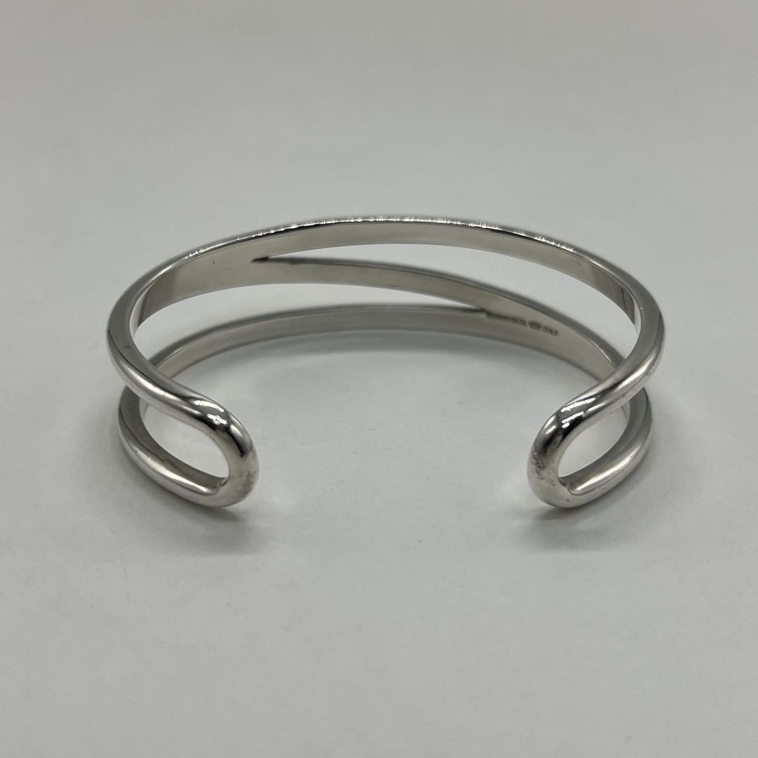 ティファニー TIFFANY ダイアゴナル バングル SV925 ヴィンテージ