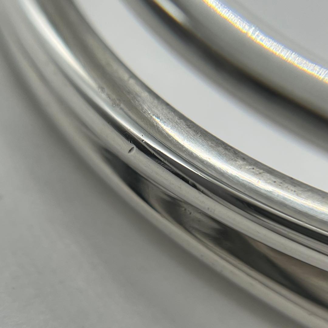 ティファニー TIFFANY ダイアゴナル バングル SV925 ヴィンテージ