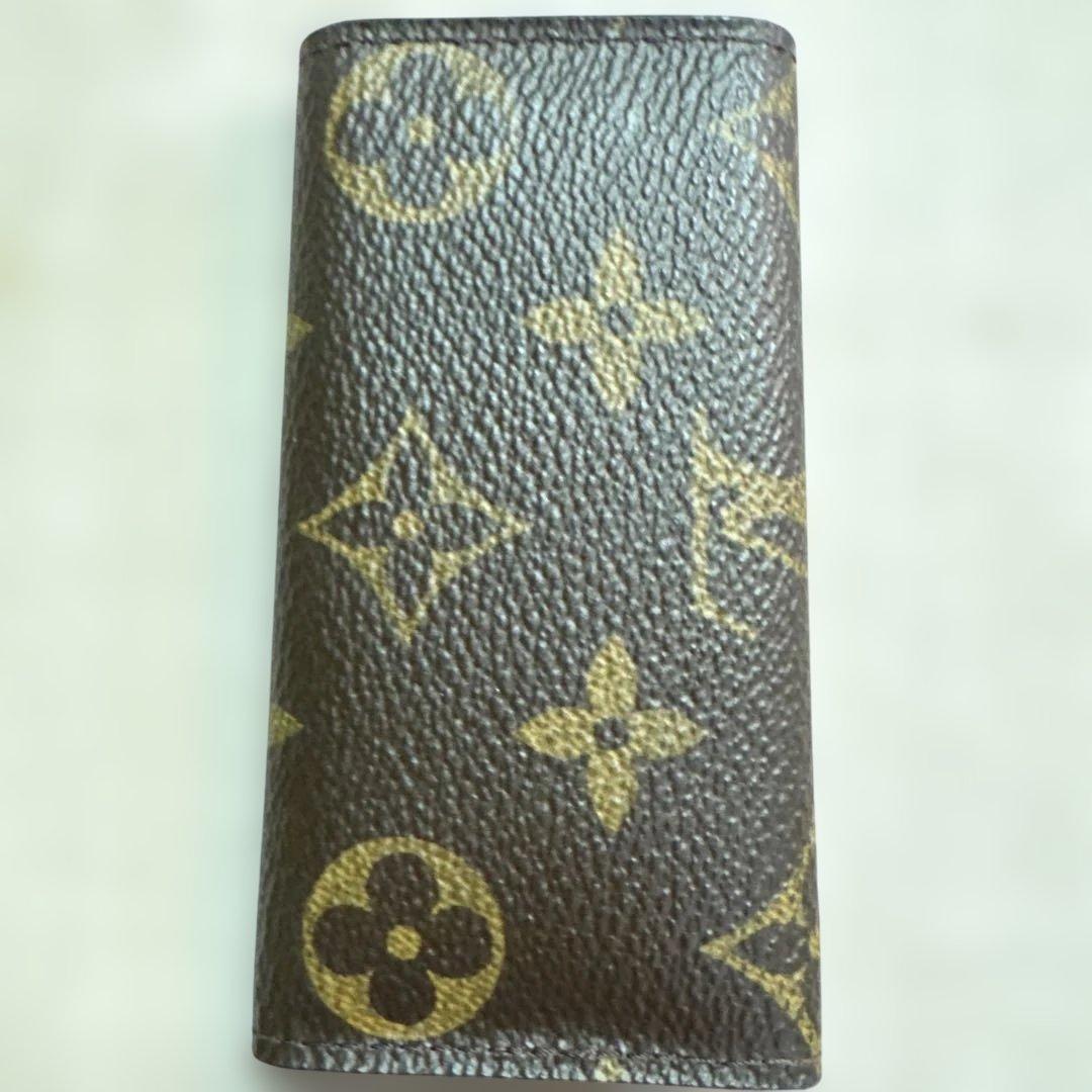 Louis Vuitton キーケース ブラウン/パープル