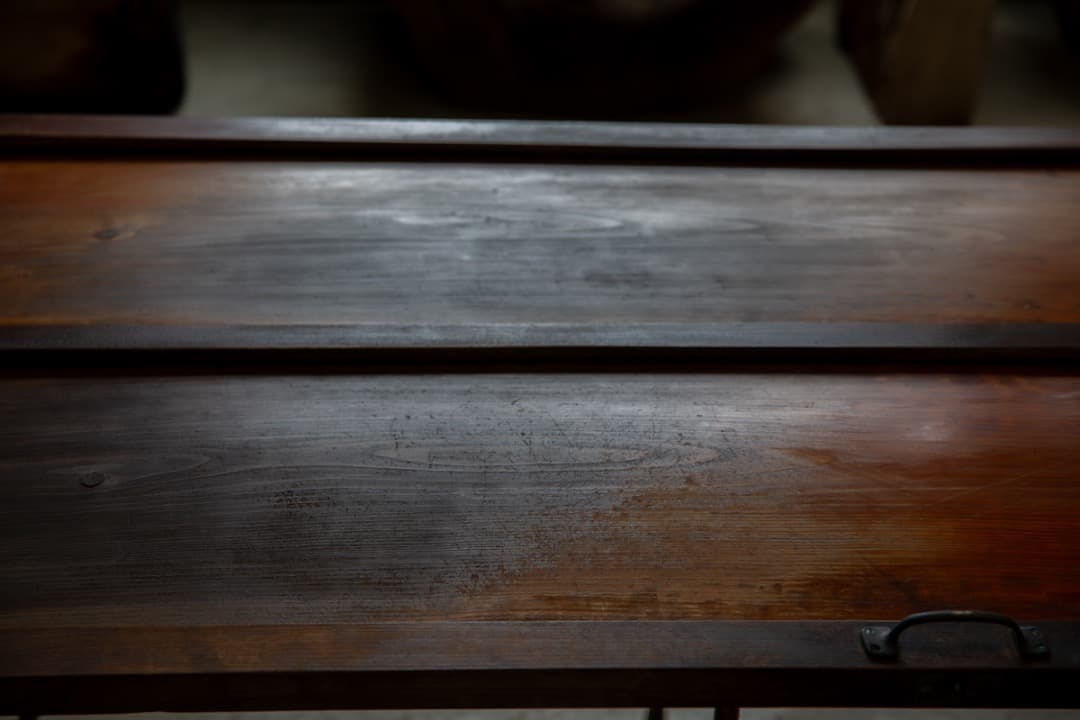 [nota]ダイヤガラスの木製扉 真鍮金具付き/ 古建具 ドア