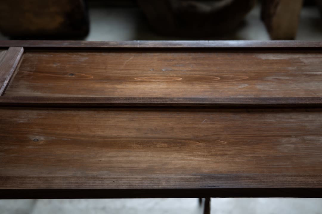 [nota]ダイヤガラスの木製扉 真鍮金具付き/ 古建具 ドア