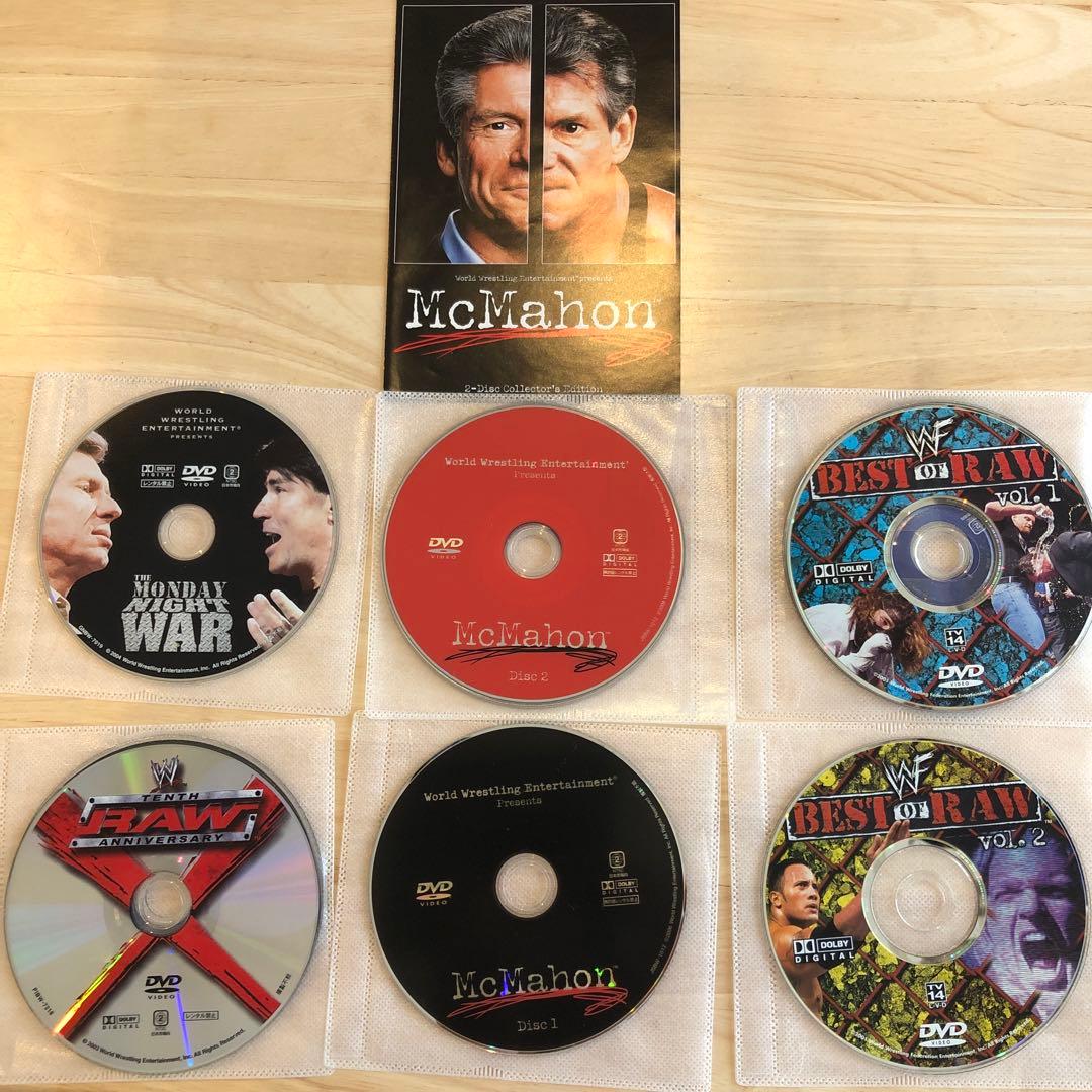 WWE 特集DVD 4本セット　プロレス
