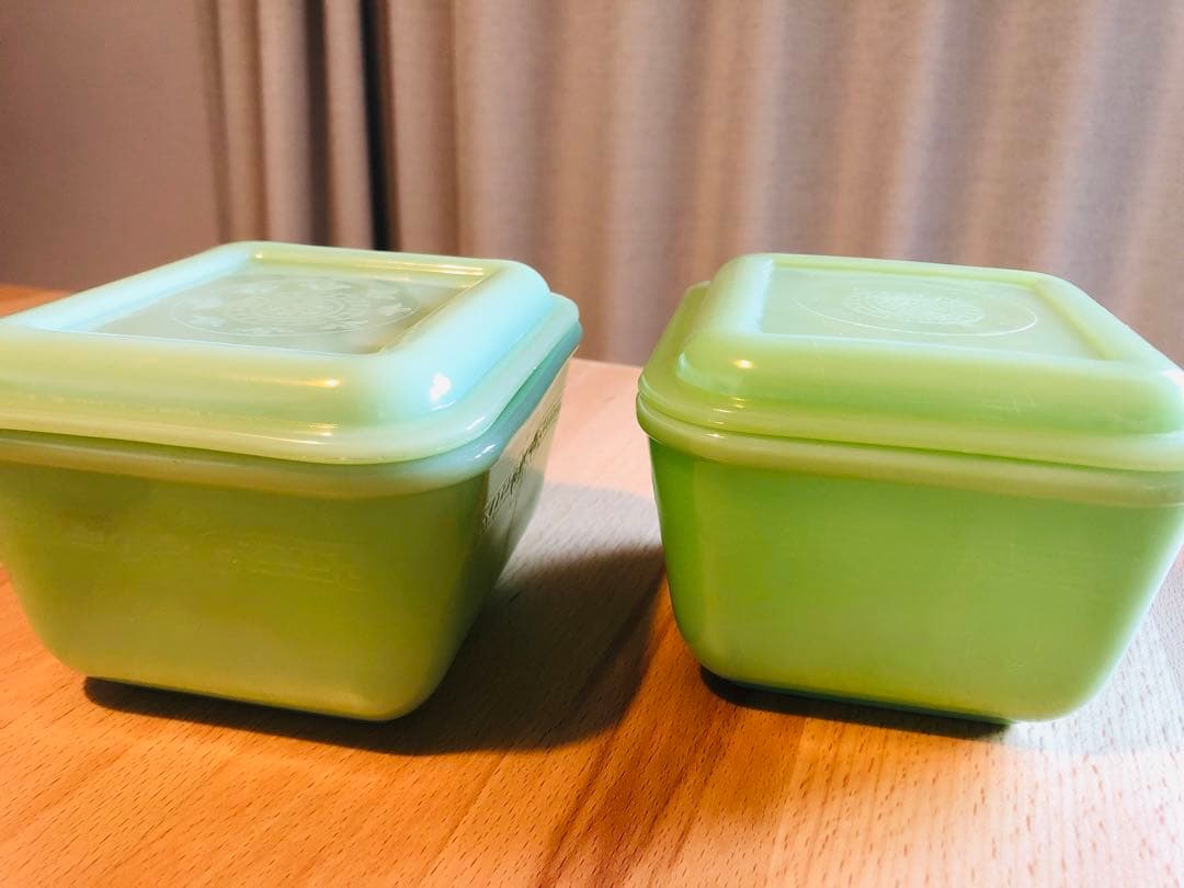 【FireKing・激レア】ジェダイ リフリッジレーター フィルビー・2点セット